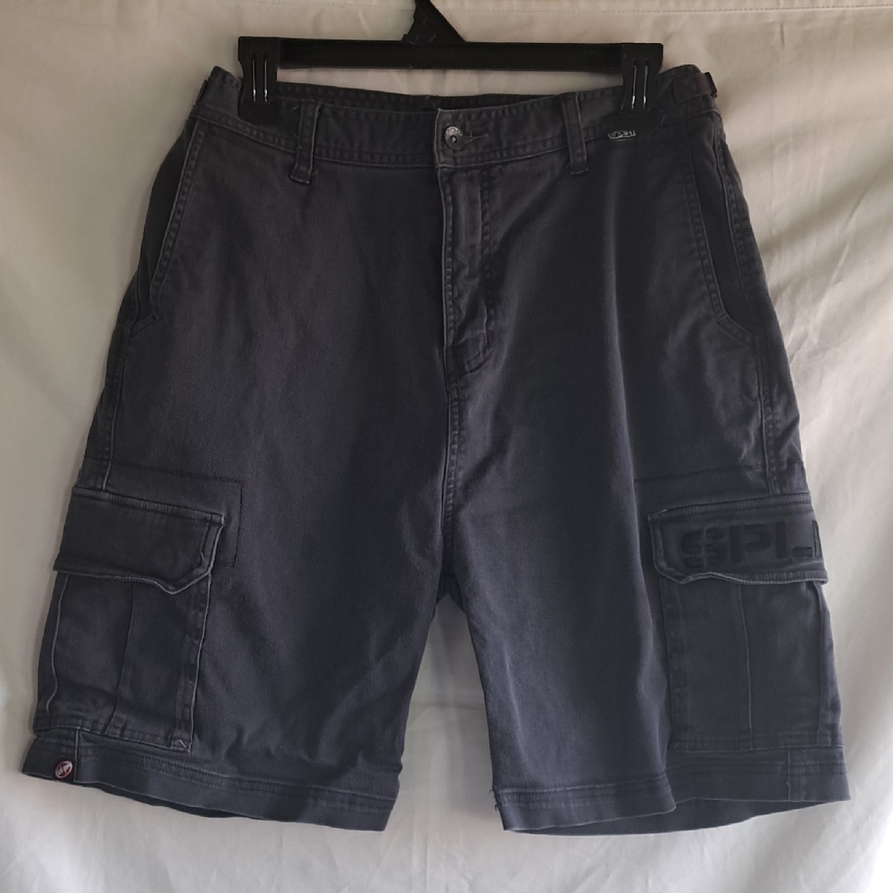 Two Pair-Men's Shorts-one Gray, One Olive Green